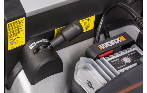 Газонокосилка аккумуляторная самоходная WORX WG761E 80В (20Вх4) 51см 4 х 4Ач BASECAMP 4х1А