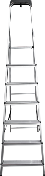Стремянка алюминиевая 7 ступенией с органайзером NV1115 Новая высота 1115107