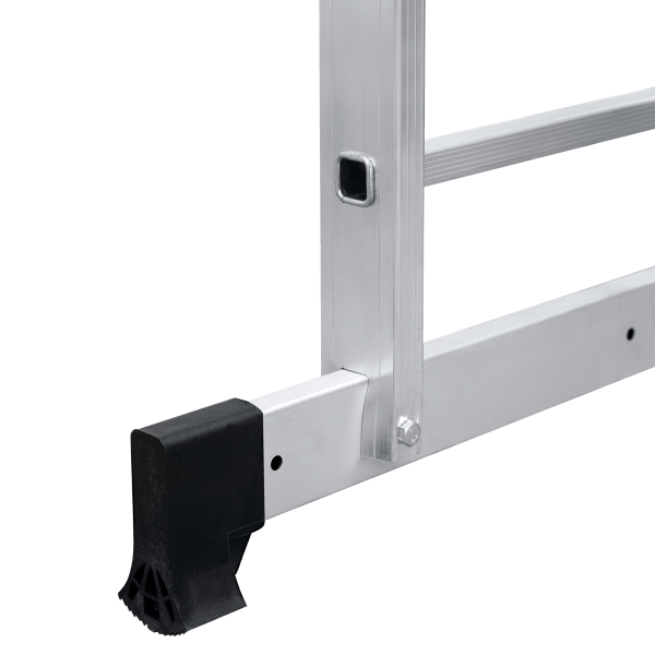 Лестница алюминиевая односекционная  24 ступеней NV1210 Новая высота 1210124