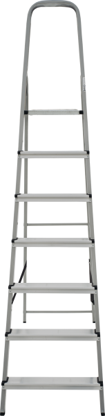 Стремянка алюминий-сталь 7 ступеней NV1130 Новая высота 1130107