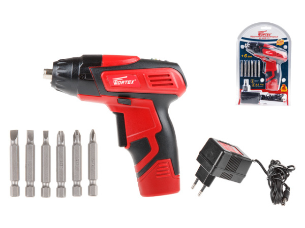 Аккум. шуруповерт WORTEX BS 4536-1 Li