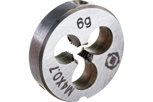 Плашка М 4*0,7 мм 9XC Туламаш