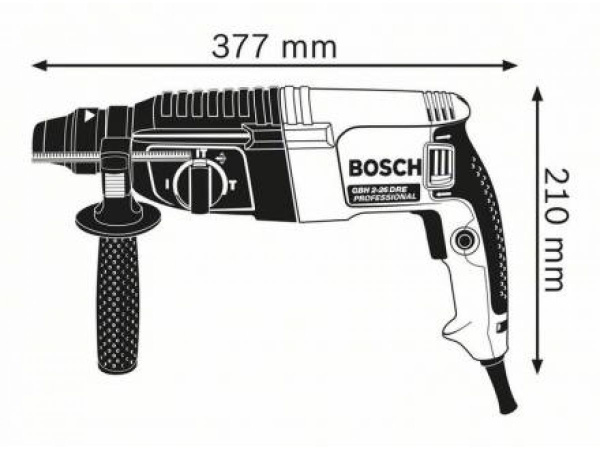Перфоратор BOSCH GBH 2-26 DRE в чем. 
