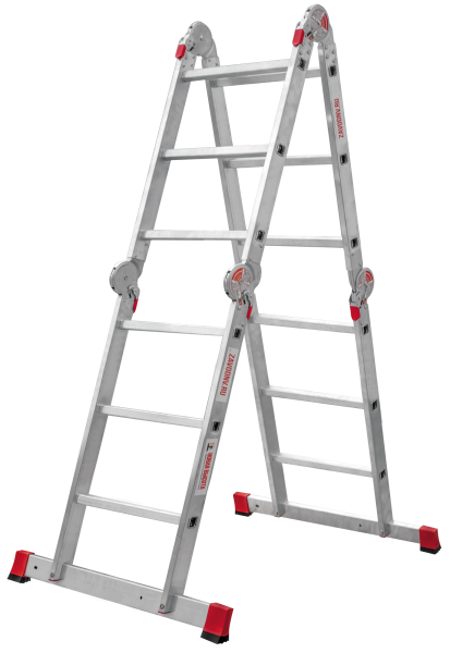 Лестница-трансформер профессиональная 4x3 ступеней ширина 500 мм NV3321 Новая высота 3321403