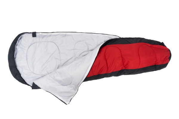 Спальный мешок ACAMPER NORDLYS 2*200г/м2 (black-red)