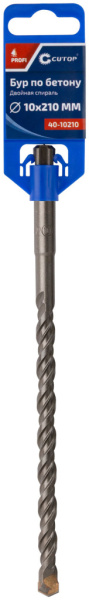 12x160/210 мм Бур по бетону SDS-plus Cutop Profi 40-12210