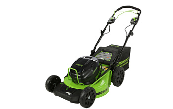 Газонокосилка аккумуляторная самоходная Greenworks GC82LM51SP2 51см 82В