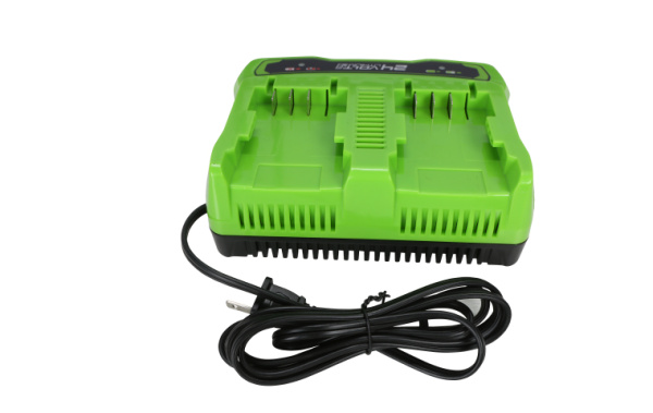 Зарядное устройство на 2 слота GreenWorks G24X2UC2, 24В