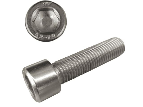 5x50 мм Винт с внутр. шестигр. нерж. сталь A2 DIN 912 (200 шт.)