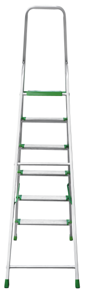 Стремянка алюминиевая 6 ступеней 130 мм NV 2117 Новая высота  2117106