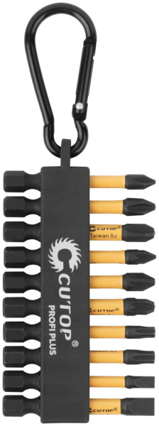 Набор торсионных бит 50 мм "Подвесной" 10 предметов Profi Plus Cutop	83-870