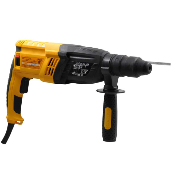 Перфоратор KATANA HD6100F в чем. (2 зуб,3 сверла, 950 Вт, 3.3 Дж, 3 реж,SDS-plus,быстр. БЗП в компл)