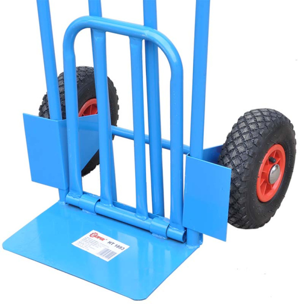 Тачка SKIPER HT1893 (до 200кг, пневмо, откидная платформа)