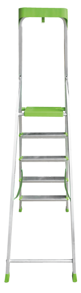 Стремянка алюминиевая 5 ступеней с органайзером NV2115 Новая высота 2115105
