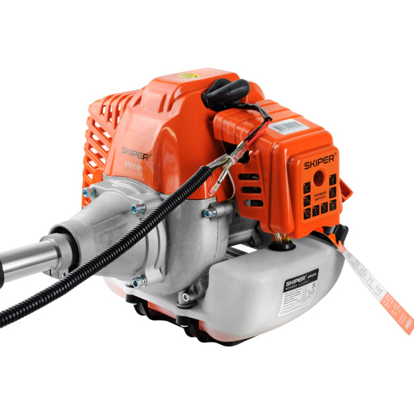 Мотокоса SKIPER GTP2101 (2.1 кВт, autocut25, диск 40Т, двуплечный ремень, лёгк. старт)