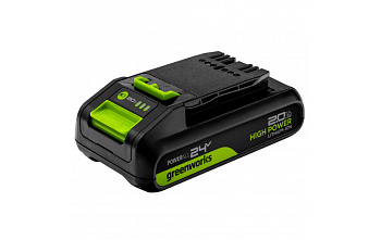 Батарея аккумуляторная G24HP2 24В 2 А/ч Li-ion Greenworks