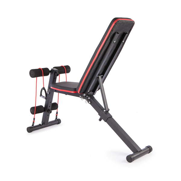 Скамья для пресса и гантелей AMETIST 115