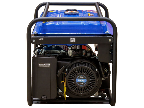Электростанция (генератор бензиновый) ECO PE-9001E3FP (электростарт, 6,5 кВт, 380/220 В, бак 25.0 л, вес 75 кг)