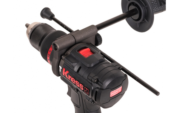 Дрель-шуруповерт аккумуляторная бесщеточная ударная Kress KUС35 20В 150Нм 4Ач х 2 ЗУ 6А кейс
