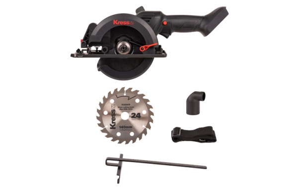 Циркулярная пила аккумуляторная бесщеточная Kress KU519.9 20В 140мм без АКБ и ЗУ