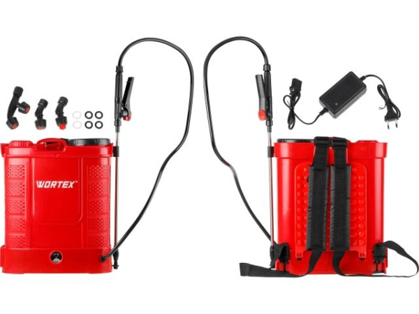 Аккум. опрыскиватель WORTEX KS 1280 в кор. 12В, 1 акк., 8 Ач, 12 л 