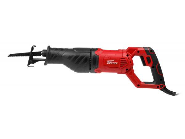 Сабельная пила WORTEX SR 2313 E в кор. + 2 пильных полотна (1100 Вт, ход пилки 28 мм, дерево до 230 мм, металл до 30 мм, пластик до 60 мм)