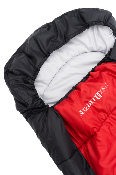 Спальный мешок ACAMPER NORDLYS 2*200г/м2 (black-red)