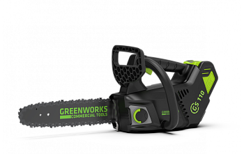 Пила цепная одноручная аккумуляторная Greenworks GD40TCS 40В