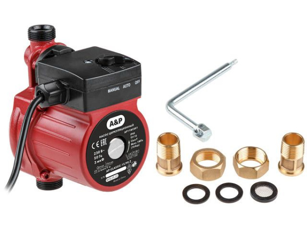 Насос циркуляционный для повышения давления CLASSIC-15/90-Z, A&P