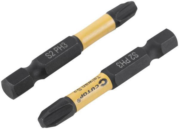 PH 3х50 мм Набор торсионных бит (2 шт.) Cutop Profi PLUS 84-892