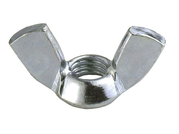 М4 Гайка барашковая цинк DIN315 (1000 шт. в карт. уп.)