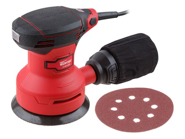 Эксцентриковая шлифмашина WORTEX LX RS 1225 в кор. 