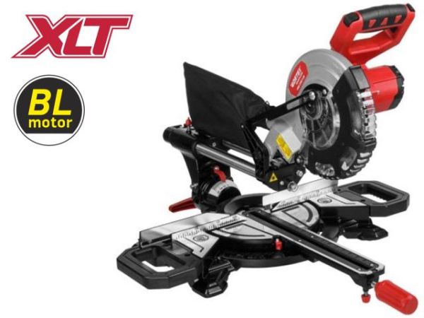 Аккумуляторная торцовочная пила WORTEX CMS 2118-1 LM в кор. ALL1 XLT SOLO БЕСЩЕТ., 18 В, 210 мм, лазер 