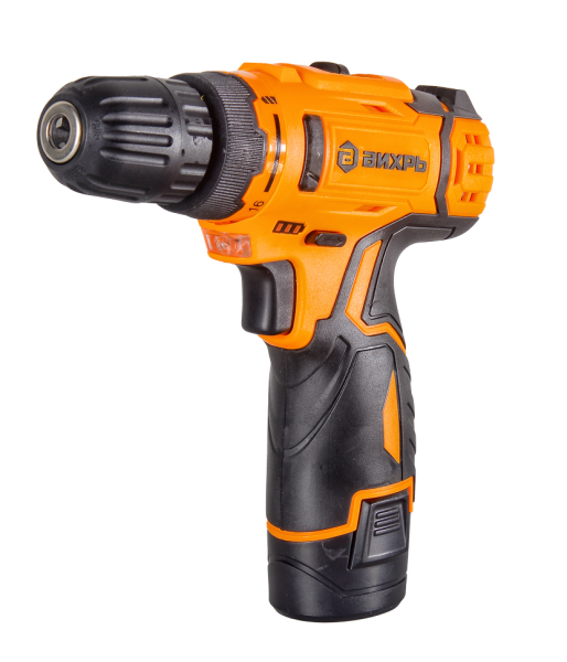 Дрель-шуруповерт аккумуляторная ДА-12Л-2КА (1,5 А/ч) Вихрь