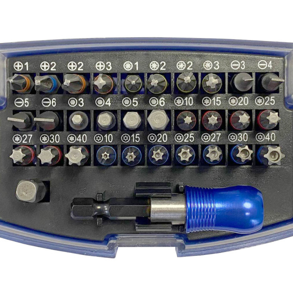 Набор магнитных бит 32 пр. с держателем Cutop Profi 83-665