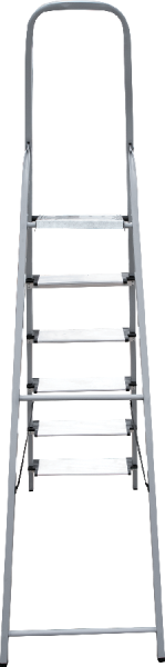 Стремянка алюминий-сталь 6 ступеней 130 мм NV1137 Новая высота 1137106