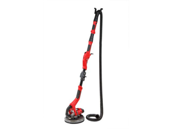 Шлифмашина для стен и потолков WORTEX DG 2260 в кор. со штангой (600 Вт, 600-1500 об/мин, 225 мм, регул. об., подсветка LED 360 гр., требуется подключ