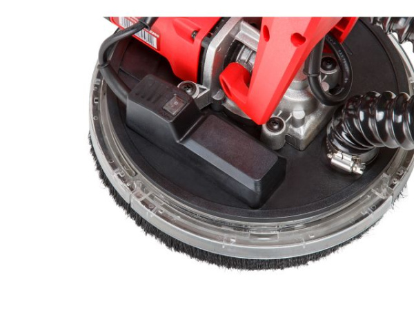 Шлифмашина для стен и потолков WORTEX DG 2260 в кор. со штангой (600 Вт, 600-1500 об/мин, 225 мм, регул. об., подсветка LED 360 гр., требуется подключ