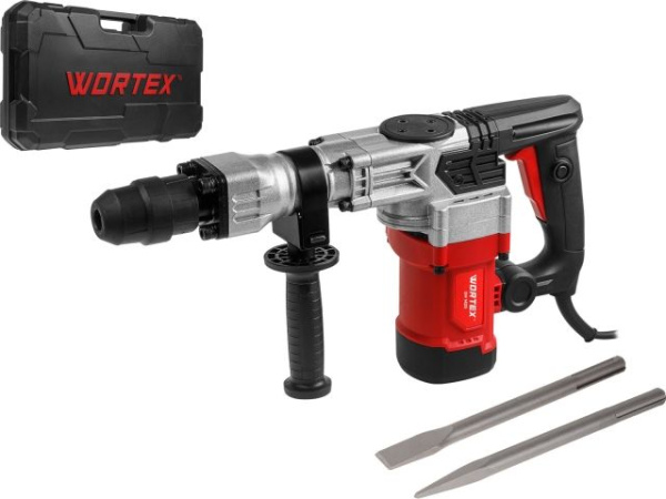 Отбойный молоток WORTEX DH 1425 в чем. 1400 Вт, 25 Дж, SDS-max, 3800 уд/мин 