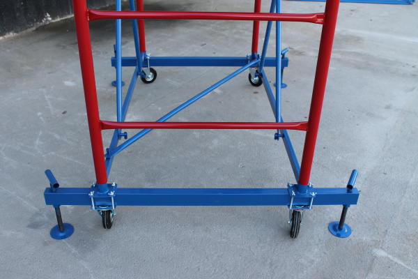 Вышка-тура ВС стальная 1+2 высота до помоста 3,41 м площадка 0,7x1,6 м