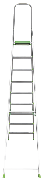 Стремянка алюминиевая  9 ступеней NV2110 Новая высота 2110109
