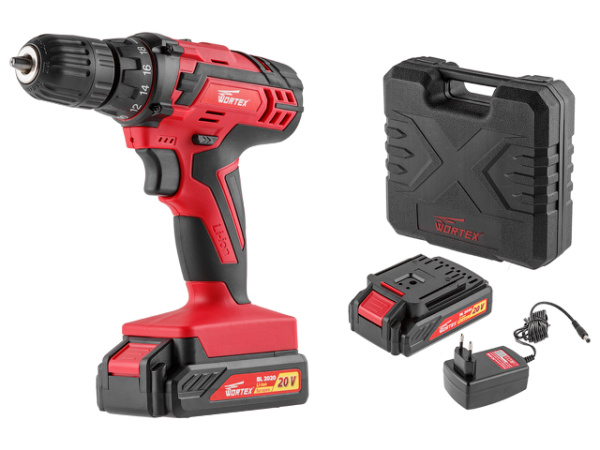 Аккум. дрель-шуруповерт WORTEX BD 2020-1 Dli
