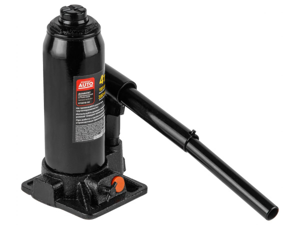 Домкрат гидравлический 4т бутылочный 195-380мм STARTUL AUTO (ST8019-04) (h min 195мм, h max 380мм)
