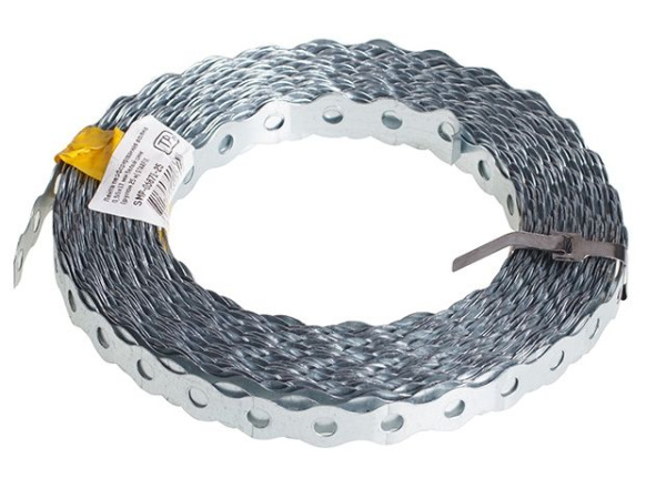 Лента перфорированная волна 0.7х25 мм (рулон 25м)