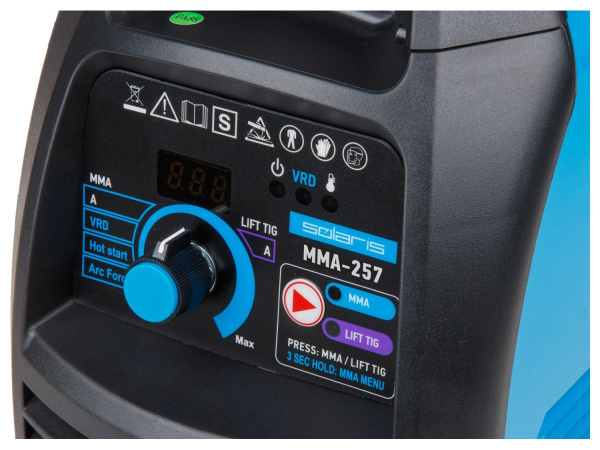 Инвертор сварочный SOLARIS MMA-257