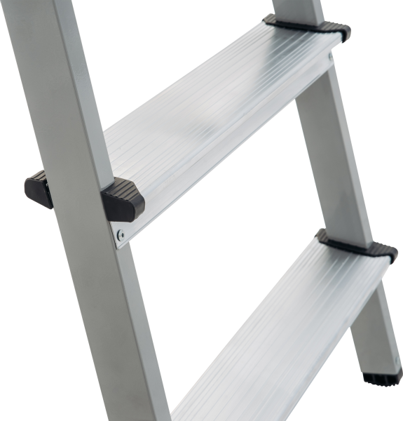 Стремянка алюминий-сталь двухсторонняя 2x2 ступени NV1140 Новая высота 1140202