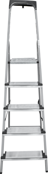 Стремянка алюминий-сталь 5 ступеней 130 мм органайзер NV1138 Новая высота 1138105