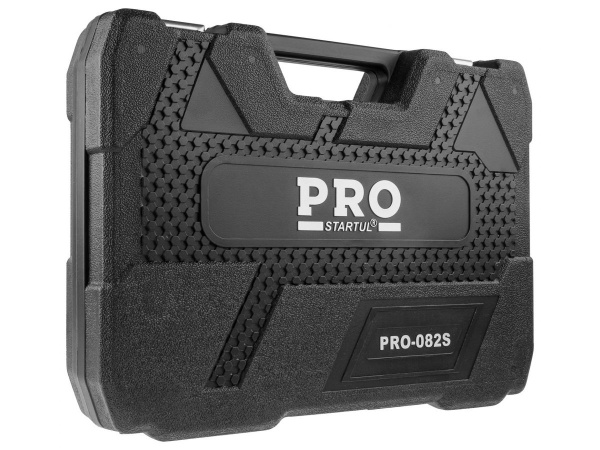 Набор головок и ключей 82пр. 1/4",1/2" PRO STARTUL STUTTGART (PRO-082S) (6 граней)