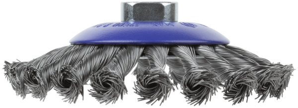 125 мм Щетка для УШМ «Тарелка» жесткая Cutop Profi 82-907