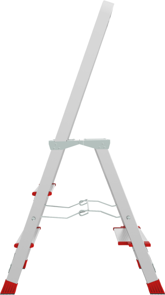 Стремянка профессиональная алюминиевая 3 ступени с большой площадкой NV3130 Новая высота 3130103
